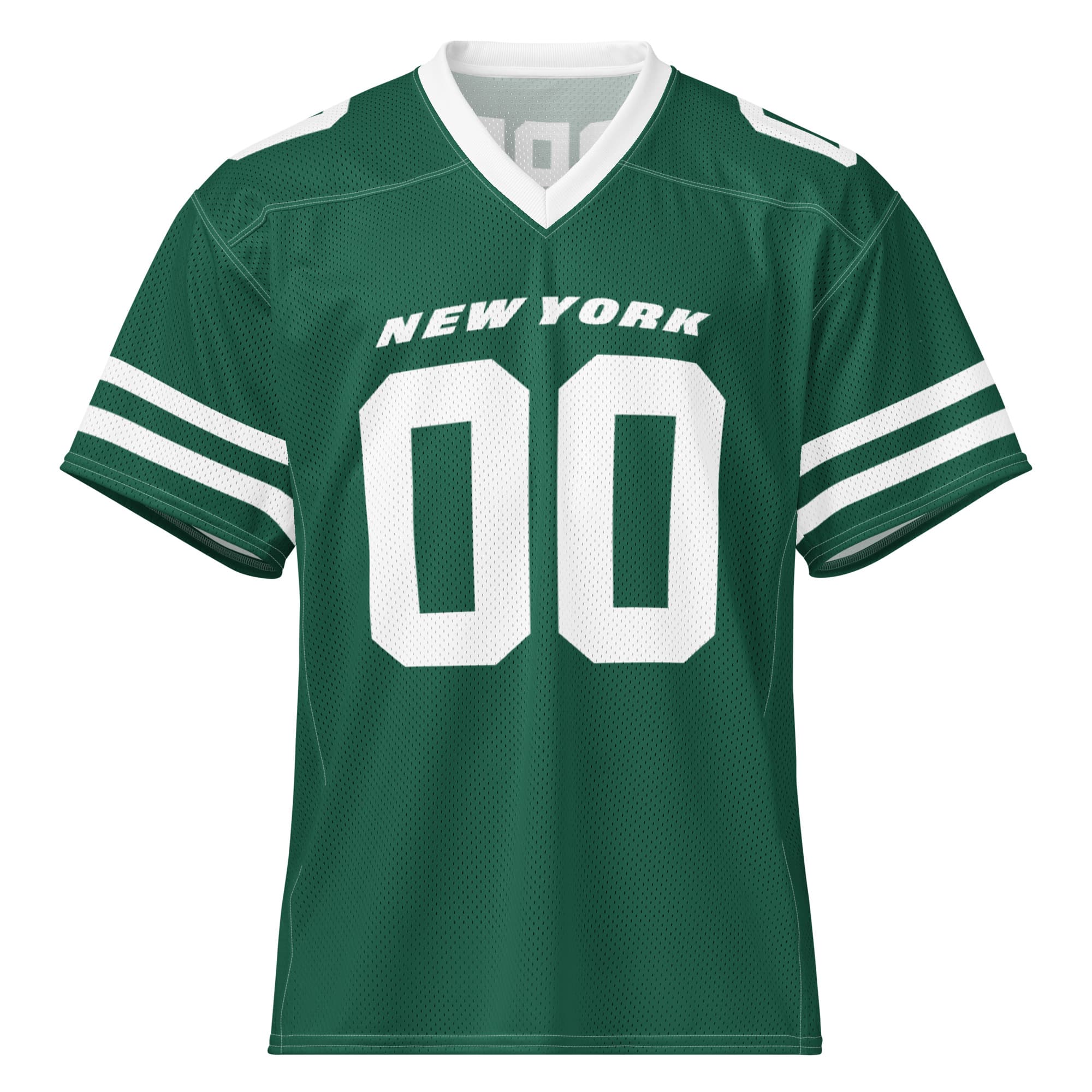 Green NY Football Jersey
